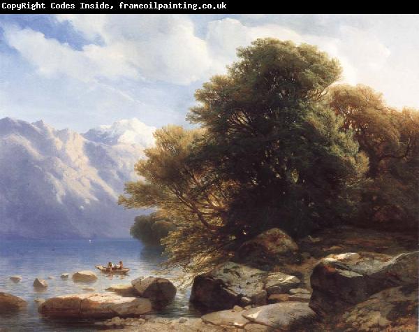 Alexandre Calame THe Lake of Thun